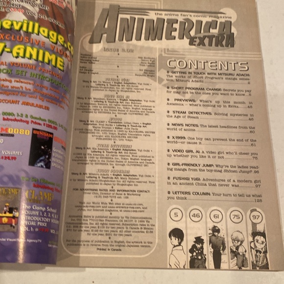 NWOT Animerica Extra Anime Magazine Issue 2.02 - Picture 3 of 4